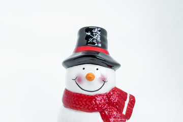 Happiness Snowman .. Let's smile together in Christmas's Day 