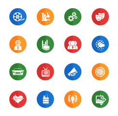 Social Icon flat icons