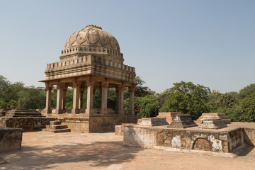 Archaeological building, Mehrauli Archaeological Park, New Delhi