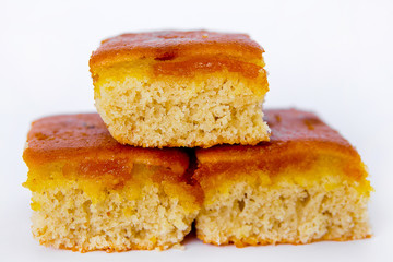 biscuit pie isolate