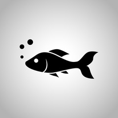 Aquarium fish icon