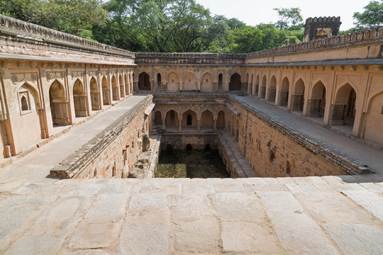 Gandhak Bauli,  Mehrauli village New Delhi, India