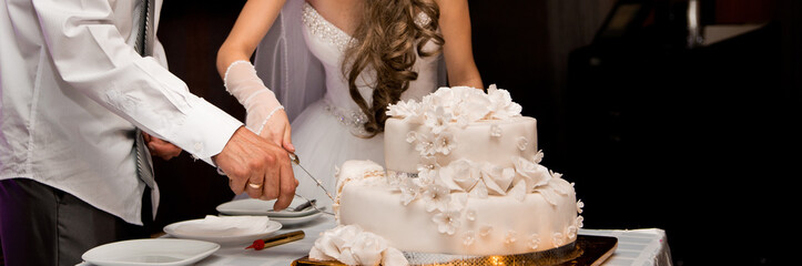 wedding cake - obrazy, fototapety, plakaty