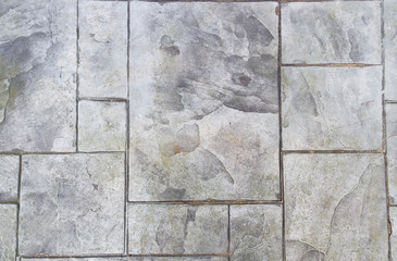 The pattern on the wall