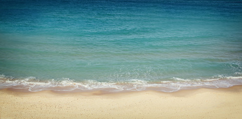 beach and sea landscape website banner design