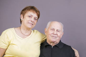 Portrait of a candid senior couple enjoying their retirement