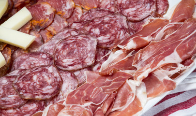 Detalle de ibéricos