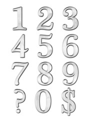 Alphabet letters 3D