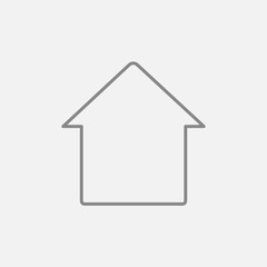House line icon.