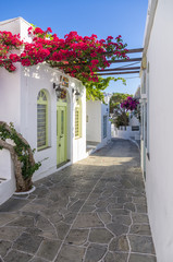 Street in Sifnos island, Cyclades, Greece 