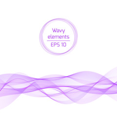 Abstract bright color wave.