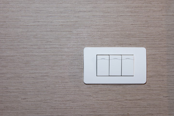 Three pressing electronic-light switch