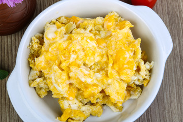 Scrambled eggs