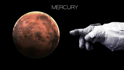 Mercury - High resolution best quality solar system planet. All the planets available. This image...