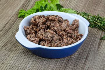 Canned tuna