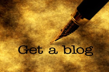 Get a blog text and fountain pen