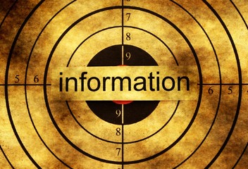 Information grunge target