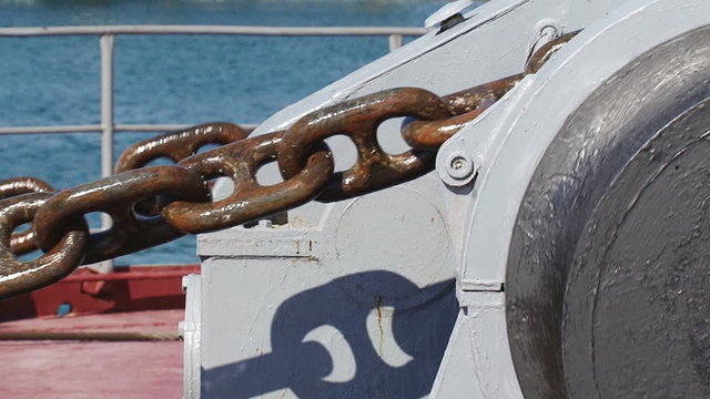 ship weighed anchor