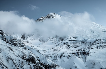 High mountains in Himalaya. Beautiful natural landscape.