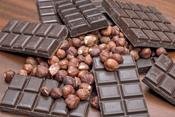 Chocolate and hazelnuts 