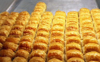 Tasty Oriental sweets baklava