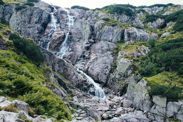 Mountains, Valley of five lakes, Poland, Zakopane