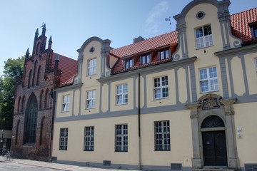 Fototapeta na wymiar Gdansk, côte Baltique de la Pologne