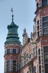 Gdansk, côte Baltique de la Pologne