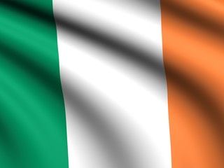 Obraz premium Flag of ireland