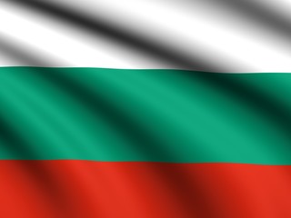 Obraz premium Flag of Bulgaria