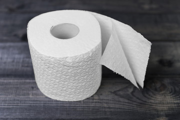 Toilet roll wooden