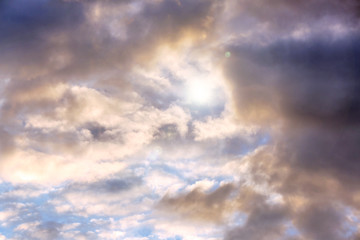 Beautiful sky background