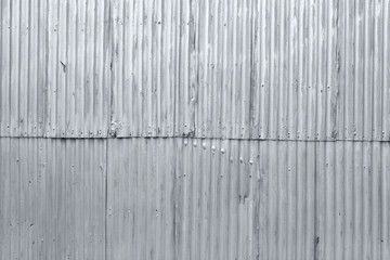 Textured grunge corrugated metal background