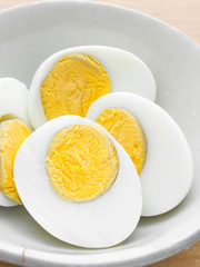 boiled eggs