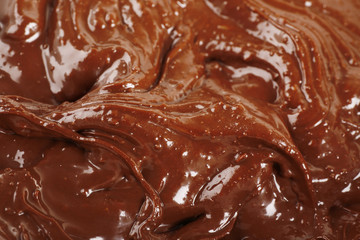 Chocolate as background