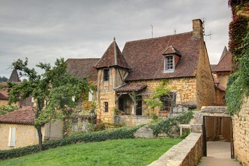 Fototapeta na wymiar Sarlat, Capitale du Périgord noir