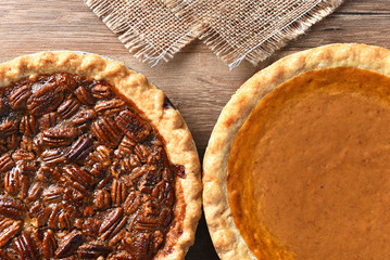 Pecan and Pumpkin Pies © Steve Cukrov