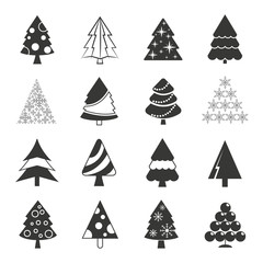 Christmas tree icons