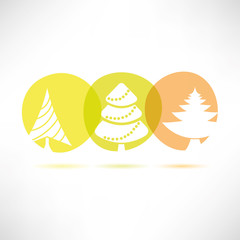 Christmas tree icons
