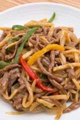 チンジャオロースー
