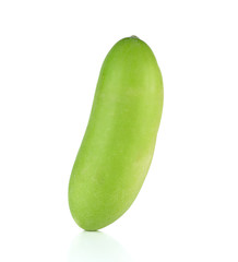 Wax gourd on white background
