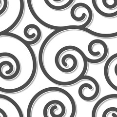 Seamless ornament swirl pattern