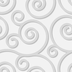 Seamless ornament swirl pattern