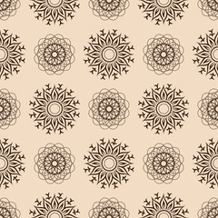 Floral vector seamless pattern 8  eps 10 vector