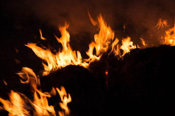 fire flames background