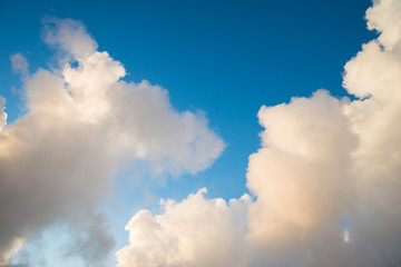 clouds and blue skies