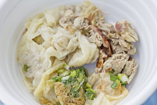 Thai noodles - popular for traditional style Thai food and old Thai culture.
