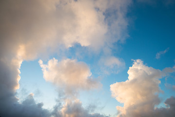 Fototapeta premium clouds and blue skies