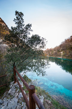 reflections on the lake
