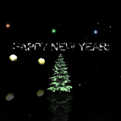 Fototapeta premium New Year's greetings